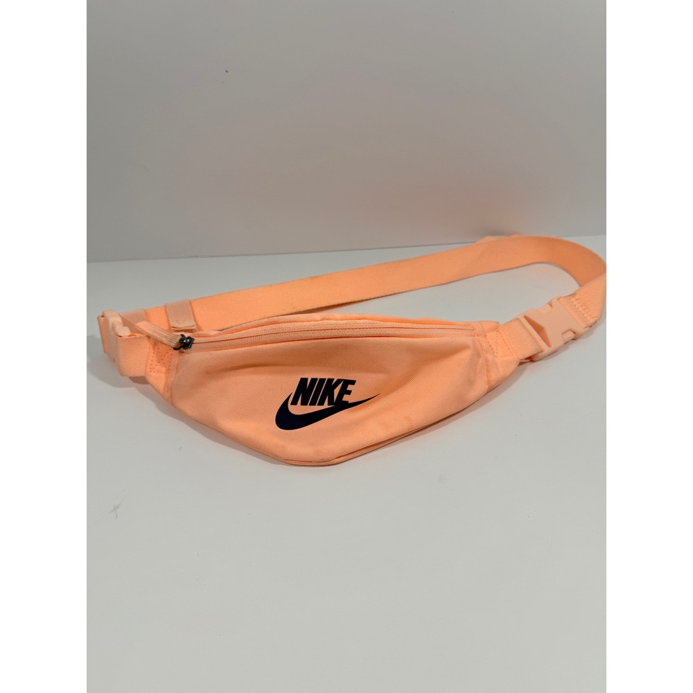 Nike Heritage Fanny Pack Unisex OS Peach Orange Good Adjustable Waist Bag